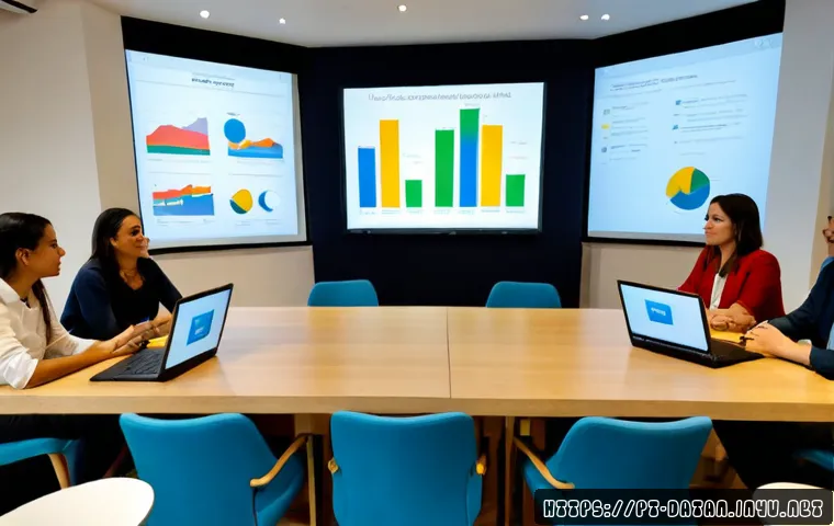 데이터 분석 전문가를 위한 추천 세미나 - Photorealistic professional data analytics seminar in a modern São Paulo conference venue, diverse B...